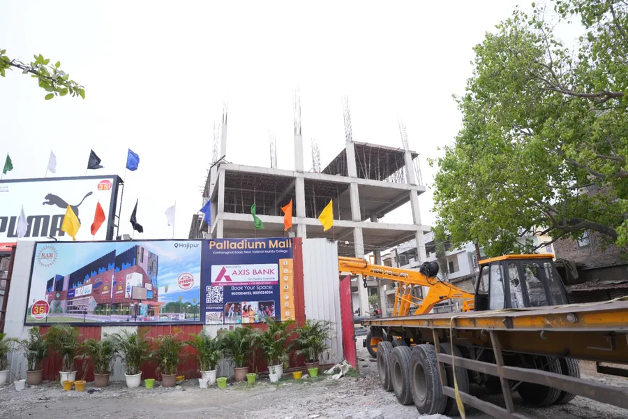 Palladium Mall construction progress, March 2026
