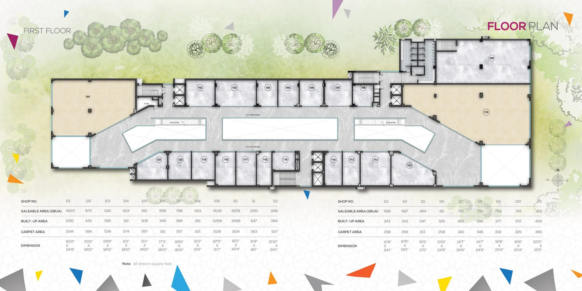 Palladium Mall - First floor plan